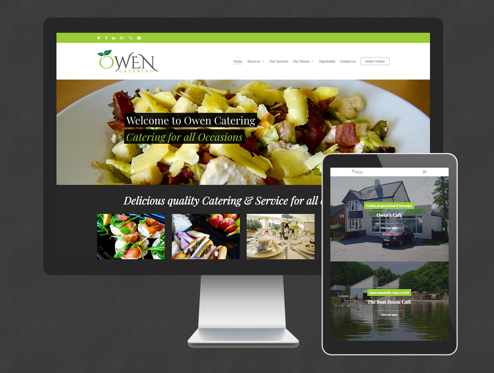 Owen Catering Website