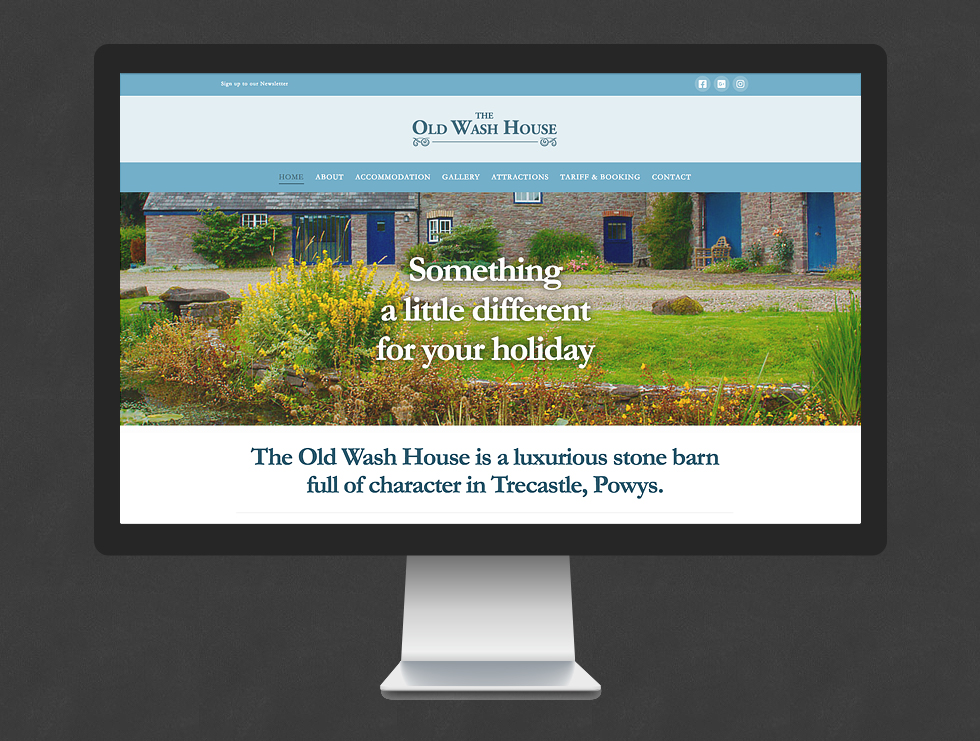 The Old Wash House Website